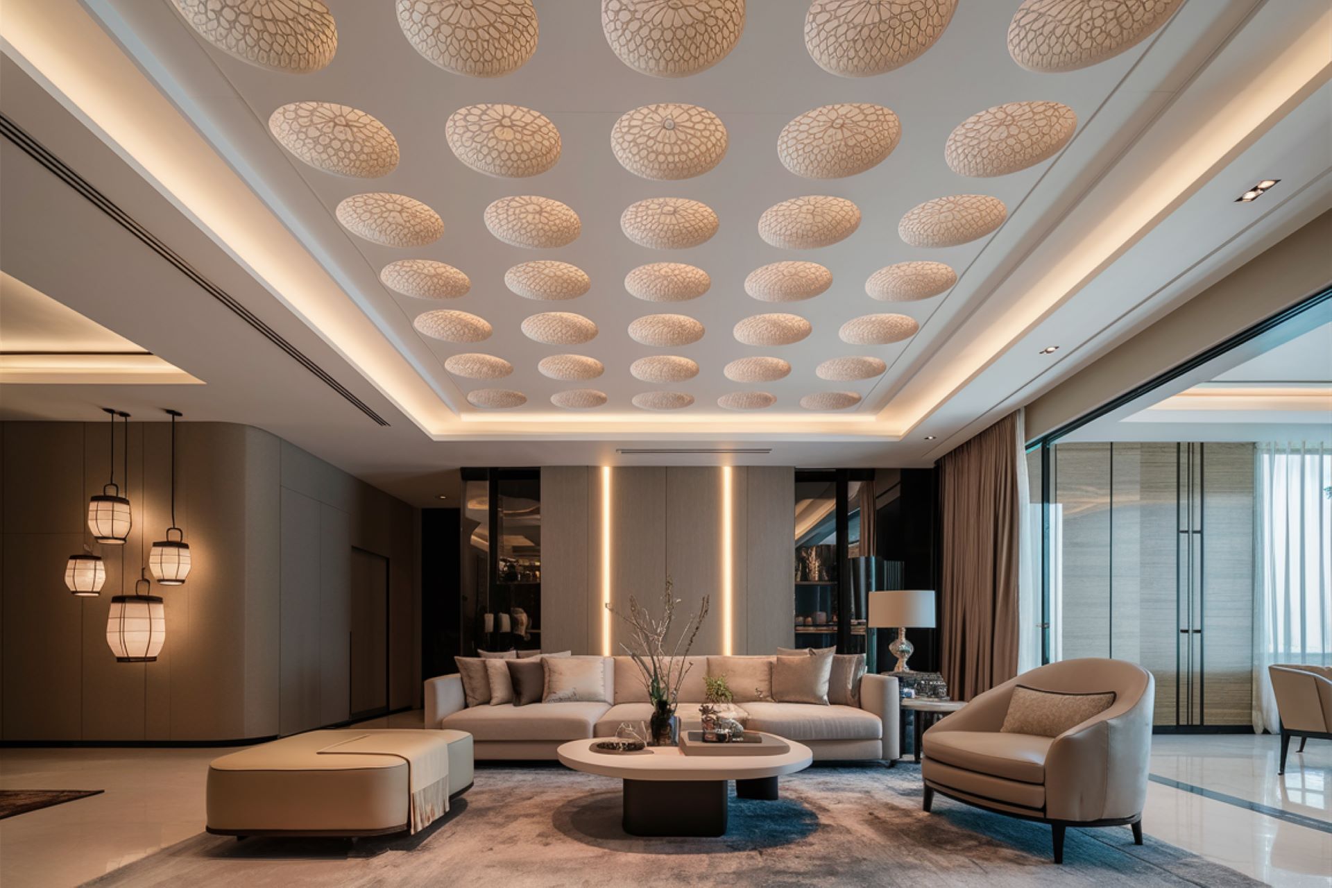 Diseños de Cielo Falso para el Hogar: 20 Ideas Creativas